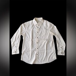 Lucky Brand White Button Down Shirt